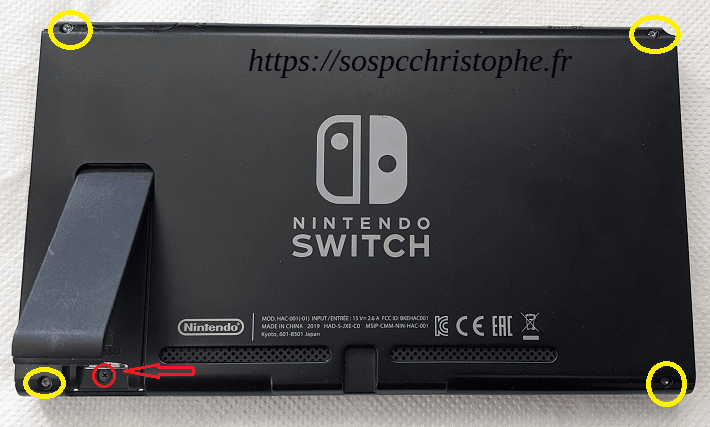 Application Pâte Thermique Nintendo Switch